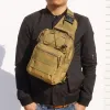 Tactical Shoulder Backpack Rover EDC Outdoor CCW Sling Bag Waterproof Hiking Camping Pack Concealed Range Bag Hunting Daypack