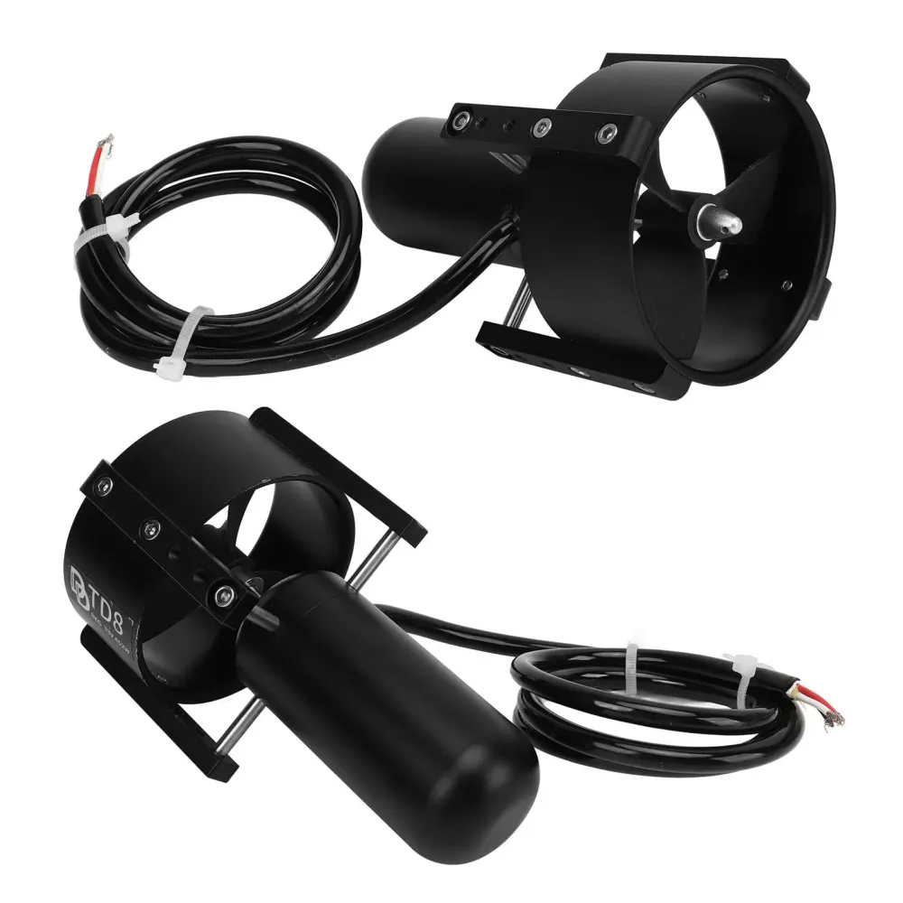 Sea Scooter Underwater Thruster Full Sealed Waterproof Brushless Motor Aluminum Alloy Anodized 8kg Underwater Propeller 33V