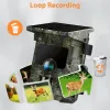 30MP 2K Solar Panel Hunting Camera Infrared Night Vision Monitoring Wildlife Trap Trail Camera Video Photo Recorder Cam