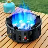 7-Core High-Power Camping Stove 19800W Portable Windproof Gas Burner with Electronic Ignition for Hiking And Travel