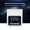 Electronic Employee Time Clock Machine with 100 Attendance Cards 2 Ribbons Easy Time Tracking for Small Businesses Wall Mount
