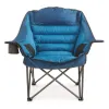 Oversized Padded Camping Chair Portable Folding Heavy-Duty 400lb Capacity Cup Holder Outdoor Adults Custom