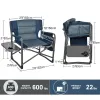 Upgraded Oversized Directors Chair Foldable Side Table Detachable Pocket Heavy Duty Camping 600 Lbs Capacity Outdoor Custom