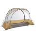 1 Person Tent Lightweight Backpacking Tent Double-layer Can Use with Elevated Sleeping Platform Camp Bed for 4 Season