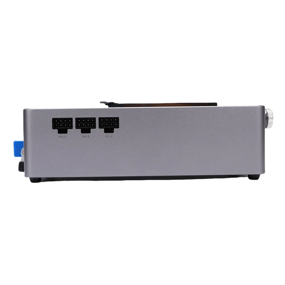 EGPU Docking Station with 800W PSU PCIe 4.0 X4 External GPU Dock Maximum Support 600W Graphics Card OCuLink USB 4.0 Interface