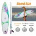 3.2M Inflatable Stand Up Paddle Board SUP Board with Removable Fin for Adults/ Kids
