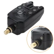 Adjustable Retractable Carp Fishing Rod Stand Holder Fishing Pole Pod Stand with 3 Fishing Bite Alarms 3 Fishing Bait Swinger