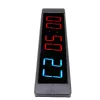 Gym Timer Gym Timer Clock 6 Digits Digital Display Workout Interval Timer Countdown Up Stopwatch for Home Fitness 12/24 Hours