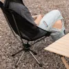 Camping Lightweight Chair Swivel Chair Rotating Chair Portable Folding Chair Picnic Travel Fishing Hiking Chair