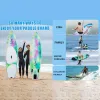 3.2M Inflatable Stand Up Paddle Board SUP Board with Removable Fin for Adults/ Kids