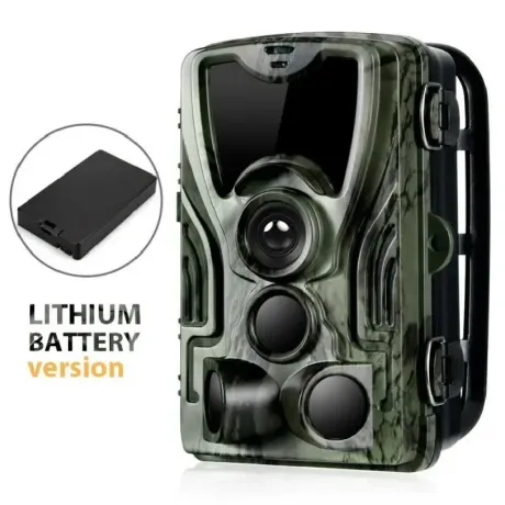 20MP 1080P Outdoor Hunting Trail Camera with 5000 MAh Lithium Battery IP65 Waterproof Game Cam Photo Traps Wild Surveillance