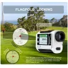 600M / 800M / 1200M / 1500M Golf Rangefinder Distance Meter with LCD Touch Screen 6.5X Magnification USB Rechargeable Range Find