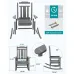 Oversized Outdoor Rocking Chair Weather Resistant Patio Porch Rocker 350lb Custom