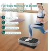 Vibration Plate Exercise Machine Fat-Burning Home Fitness Fat Slinger Shaping Whole Body Workout Portable Fitness Equipment