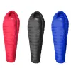 Winter Sleeping Bags For Adults Cold Weather 0~-22 Degree Down Sleeping Bag for Outdoor Champing Hiking Mummy Bag