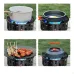 7-Core High-Power Camping Stove 19800W Portable Windproof Gas Burner with Electronic Ignition for Hiking And Travel