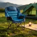 Oversized Padded Camping Chair Portable Folding Heavy-Duty 400lb Capacity Cup Holder Outdoor Adults Custom