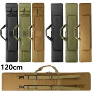 120cm Rifle Gun Case Soft Gun Bag Tactical Shotguns Storage Bag Rifle Carrier Pouch Hunting Gun Backpack for Shooting Range