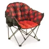 Oversized Portable Folding Camping Chair Padded Seat 500 lb Capacity, Custom