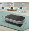 Vibration Plate Exercise Machine Fat-Burning Home Fitness Fat Slinger Shaping Whole Body Workout Portable Fitness Equipment
