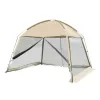 Outdoor Camping Mosquito Nets Tents 6-15 Person Rainproof Silver Glue Sunscreen Beach Picnic Sunshade Canopy Camping Equipment