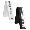 88-Key Foldable Electronic Piano Portable Electric Keyboard MIDI USB BT Connectivity Rechargeable with Music Stand/Piano Bag/Sus