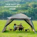 Outdoor Camping Mosquito Nets Tents 6-15 Person Rainproof Silver Glue Sunscreen Beach Picnic Sunshade Canopy Camping Equipment