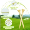 Bamboo Golf Tees 1000/500/250 PCS 2-3/4 & 3-1/4 inch Length | Bamboo Golf Tees, 7X Stronger Than Wood Golf Tees, Reduce Friction