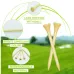 Bamboo Golf Tees 1000/500/250 PCS 2-3/4 & 3-1/4 inch Length | Bamboo Golf Tees, 7X Stronger Than Wood Golf Tees, Reduce Friction