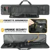 120cm Rifle Gun Case Soft Gun Bag Tactical Shotguns Storage Bag Rifle Carrier Pouch Hunting Gun Backpack for Shooting Range