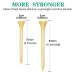 Bamboo Golf Tees 1000/500/250 PCS 2-3/4 & 3-1/4 inch Length | Bamboo Golf Tees, 7X Stronger Than Wood Golf Tees, Reduce Friction