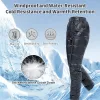 Goose Down Pants Men Women Winter Warm Down Pants Outdoor Waterproof Hiking Pants Lightweight 90% White Goose Feather Filling