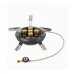 Camping Gas Stove High Pressured Hiking Burner 16000W BRS-201 Windshield Butane Gas Burner With Pizeo Ignition for Traveling