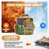 18L Insulated Cooler Bag Tactical Lunch Box for Men Expandable Work Camping Outdoor Picnic Heavy Duty Leakproof Thermal Bag