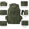 40L Tactical Backpack for Men Camping Hiking Backpacks Reflective Outdoor Travel Bags Survival Molle Climbing Rucksack Bag