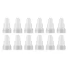 12pcs Flameless LED Candles USB Rechargeable with Remote Control Smart Timer Flickering Tealights for Wedding Dinner Table Festi