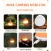 Super Mini Retro Snow Camping Lantern USB Rechargeable Haning Hook Night Light Battery Powered Tent Table Light For Camping