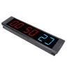 Gym Timer Gym Timer Clock 6 Digits Digital Display Workout Interval Timer Countdown Up Stopwatch for Home Fitness 12/24 Hours