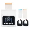 Electronic Employee Time Clock Machine with 100 Attendance Cards 2 Ribbons Easy Time Tracking for Small Businesses Wall Mount