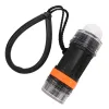 Diving Strobe Flashlight High Brightness LED Waterproof Battery Powered 60M Dive Strobe Light for Underwater Adventure