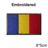 PVC/Embroider Flag Patches UK Spain France Germany US Russia Tactical Hook Badge Rubber Shoulder Emblem Applique